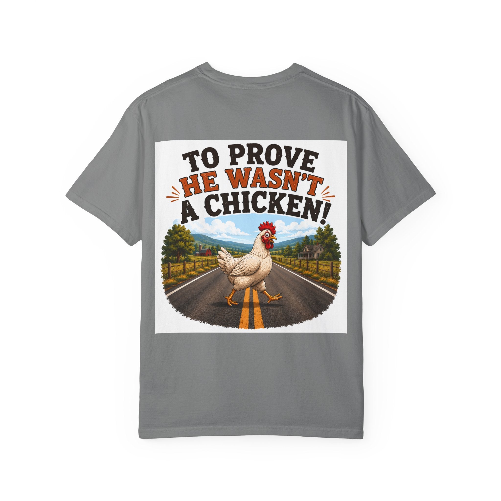 Copy of Pun lovers t-shirt “Why did the Turkey walk down the middle of the road?"