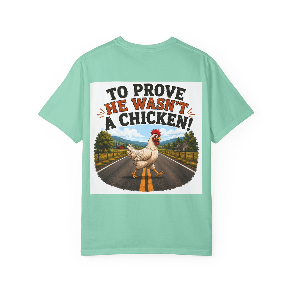 Copy of Pun lovers t-shirt “Why did the Turkey walk down the middle of the road?"