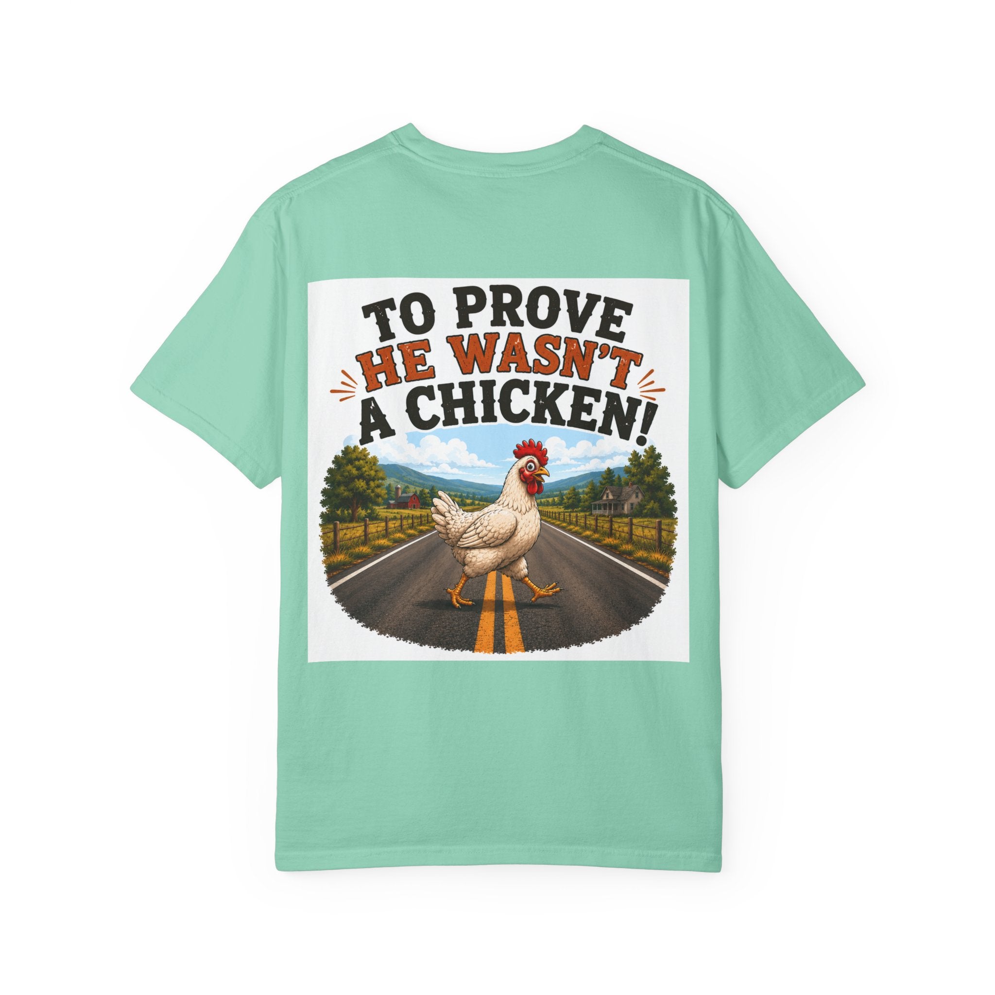 Copy of Pun lovers t-shirt “Why did the Turkey walk down the middle of the road?"