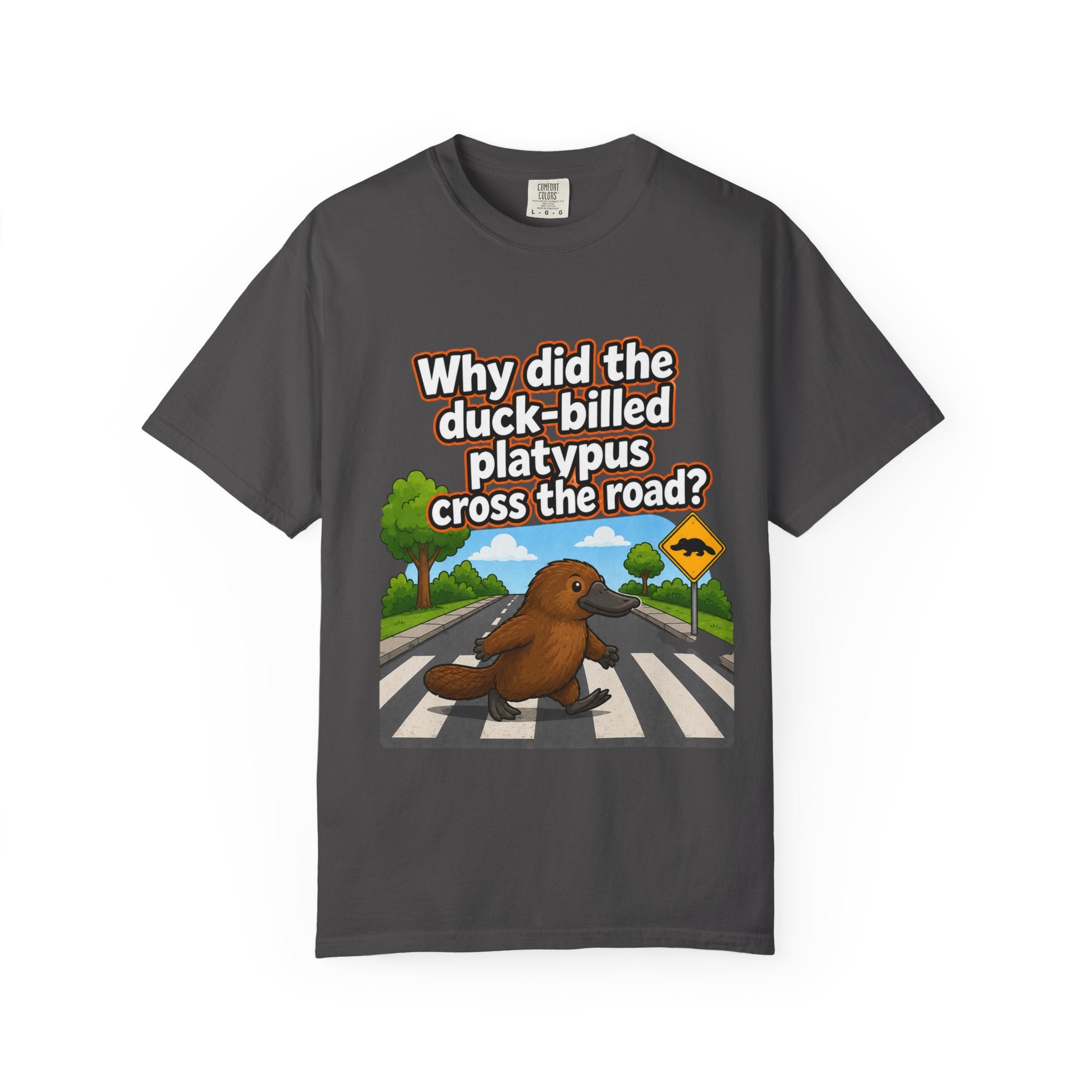 Pun-Lovers T-Shirt — "Duck-Billed Platypus" Funny Graphic Tee