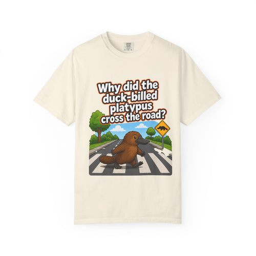 Pun-Lovers T-Shirt — "Duck-Billed Platypus" Funny Graphic Tee