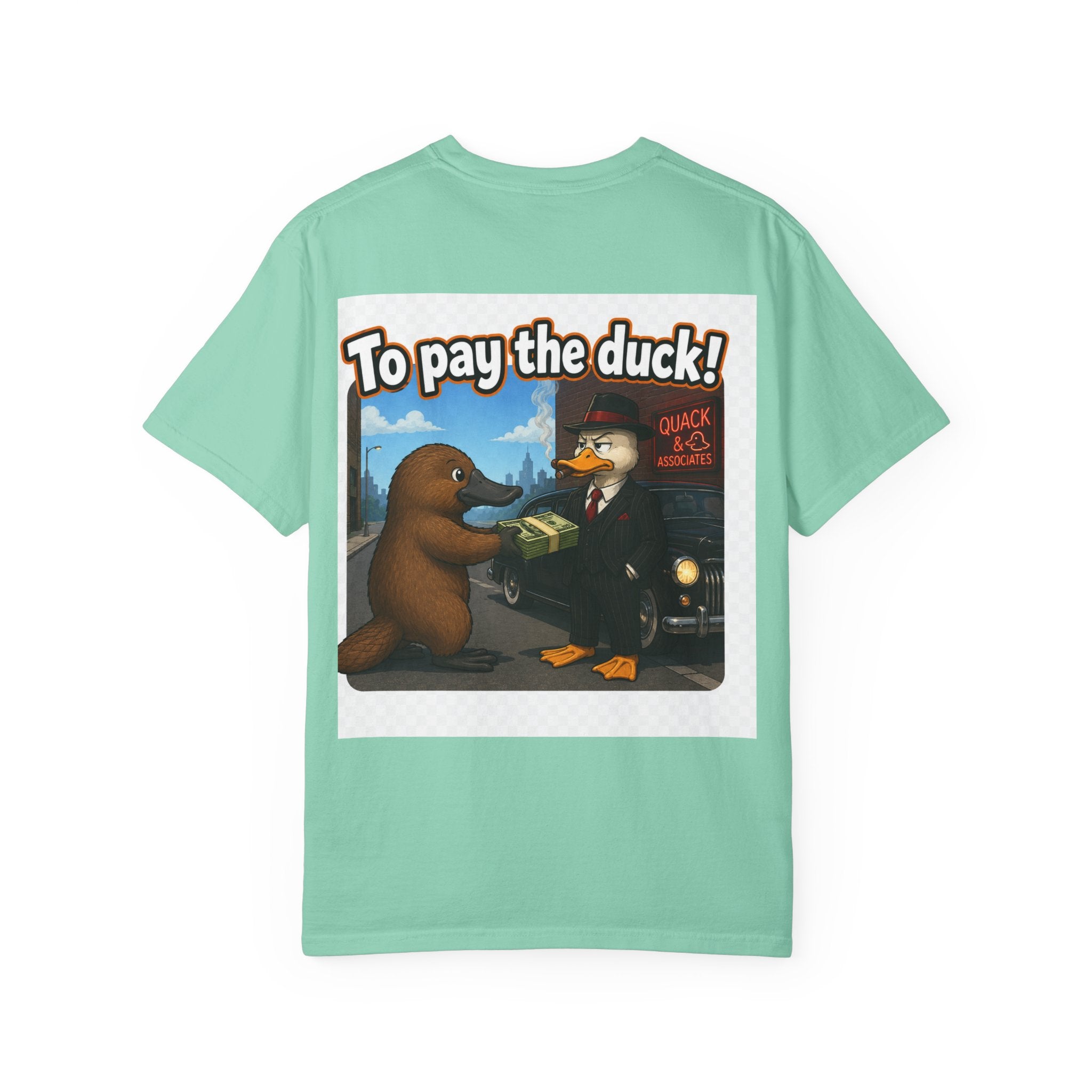 Pun-Lovers T-Shirt — "Duck-Billed Platypus" Funny Graphic Tee