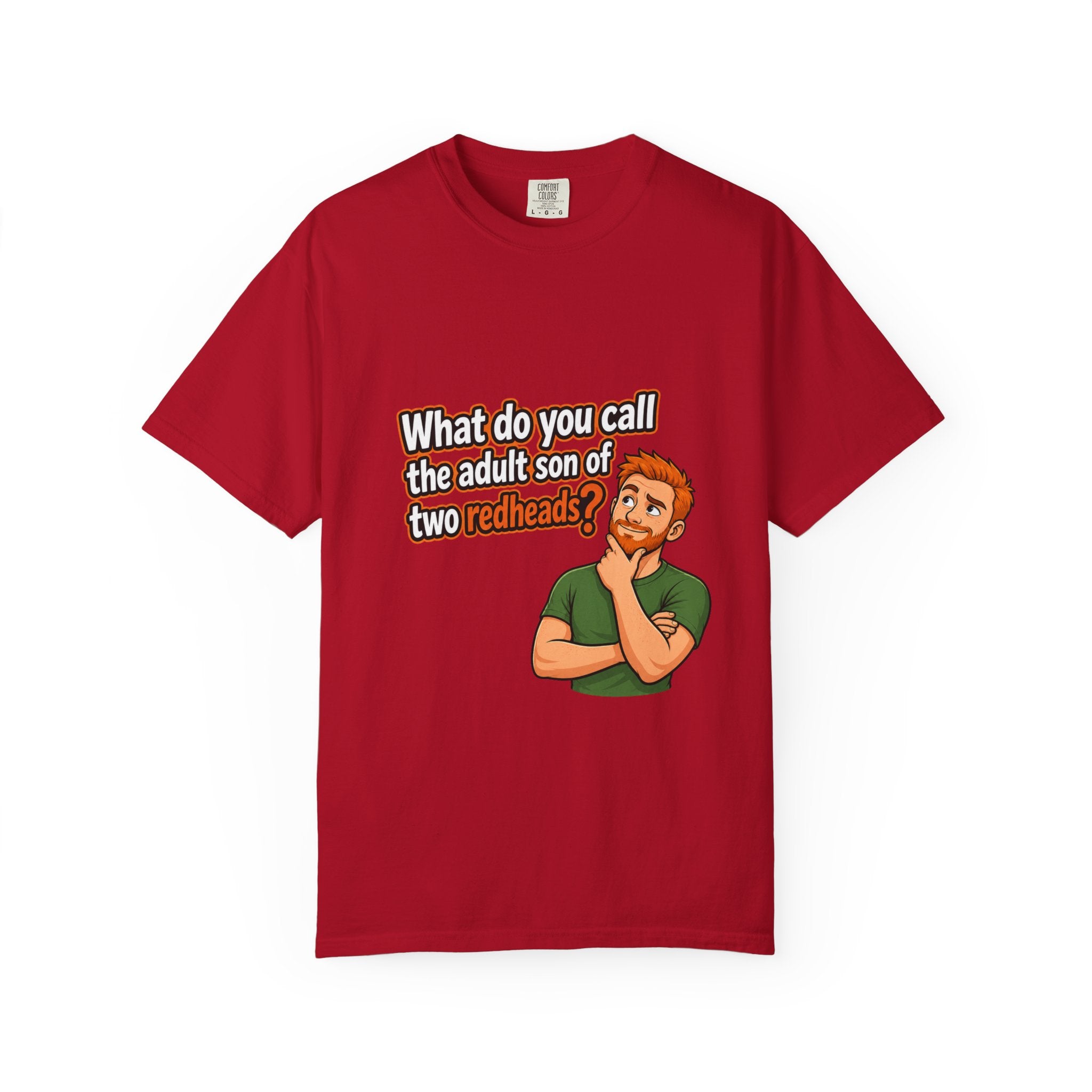 Ginger Joke T-Shirt — “A Ginger Bred Man” Graphic Tee